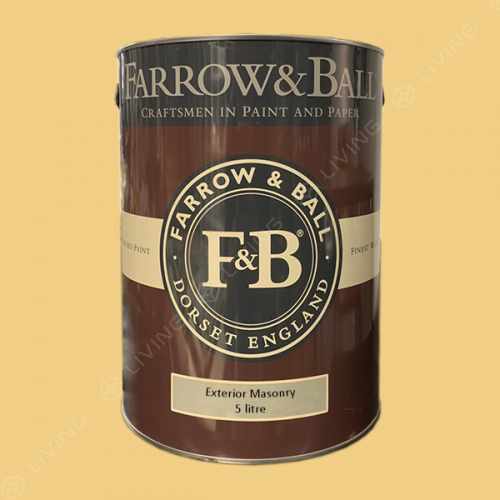 картинка Краска Farrow&Ball Exterior Masonry цвет Yellow Ground №218 от LIVING
