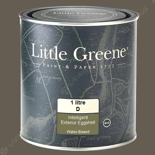 картинка Краска Little Greene Intelligent Exterior Eggshell цвет Grey Moss №234 от LIVING