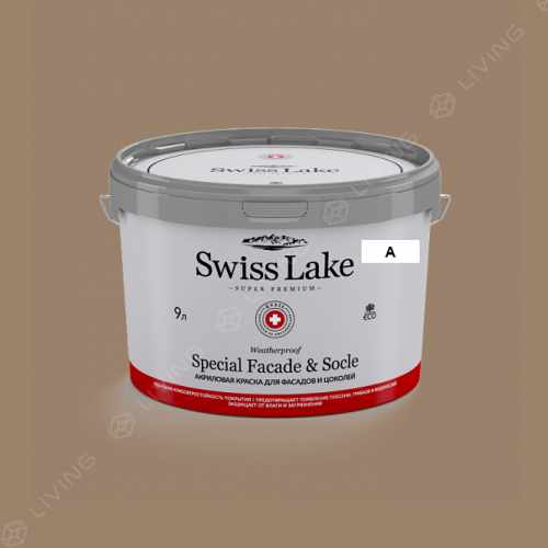 картинка Краска Swiss Lake Special Faсade & Socle цвет intricate knot №745 от LIVING