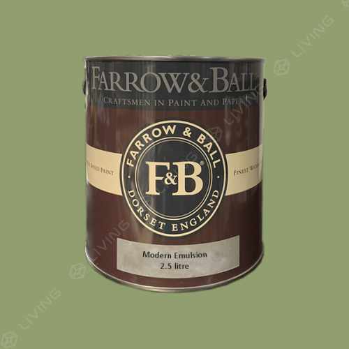 картинка Краска Farrow&Ball Modern Emulsion цвет Yeabridge Green №287 от LIVING