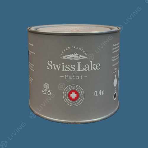 картинка Краска Swiss Lake Wall Comfort 7 цвет Sidney BAY №2089 от LIVING