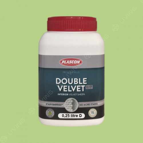 картинка Краска Plascon DOUBLE VELVET цвет Divine Green арт.G1-A1-3 от LIVING