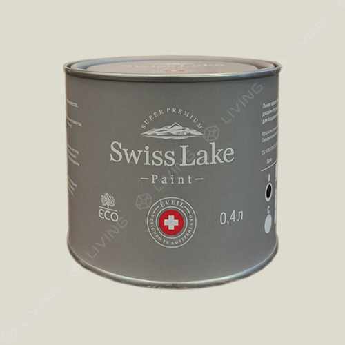 картинка Краска Swiss Lake Wall Comfort 7 цвет silver leaf  №249 от LIVING