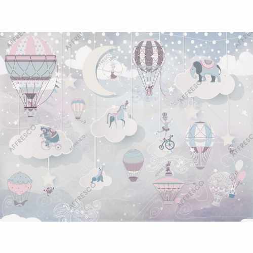 картинка Фреска Affresco, коллекция Сказки Affresco, арт. ZK663-COL2 Россия от LIVING