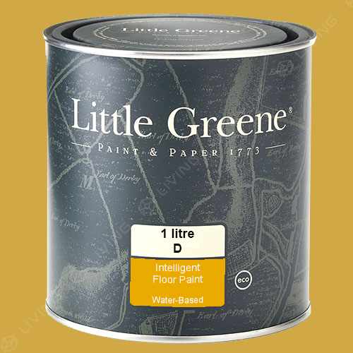 картинка Краска Little Greene Intelligent Floor Paint цвет Yellow-Pink №46 от LIVING
