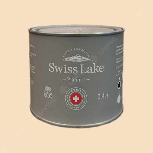 картинка Краска Swiss Lake Wall Comfort 7 цвет convivial yellow №1121 от LIVING