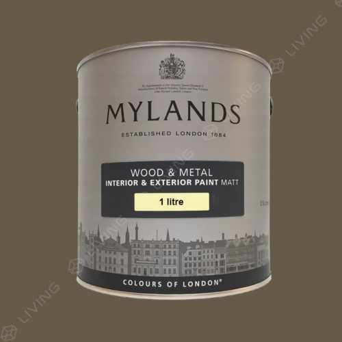 картинка Краска Mylands Wood&metal matt цвет Millbank №254 от LIVING