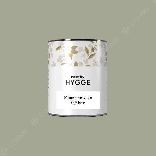 картинка Краска Hygge Shimmering sea цвет GREEN SPRING HG02-079 от LIVING