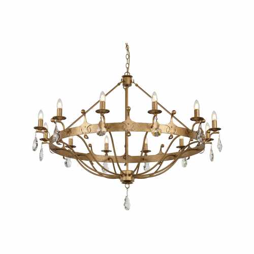 картинка Люстра Elstead Lighting коллекция Windsor, арт. WINDSOR12-GOLD от LIVING
