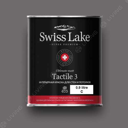 картинка Краска Swiss Lake Tactile 3 цвет Bastille №2828 от LIVING