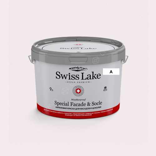 картинка Краска Swiss Lake Special Faсade & Socle цвет snow steps №1275 от LIVING