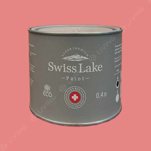 картинка Краска Swiss Lake Wall Comfort 7 цвет ice rose  №1338 от LIVING