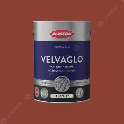 картинка Краска Plascon VELVAGLO цвет Hot Fudge Sundae арт.O1-D1-1 от LIVING