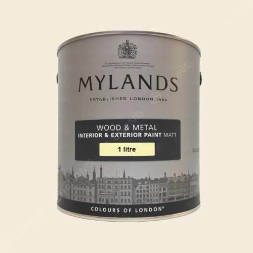 картинка Краска Mylands Wood&metal matt цвет Whitehall №9 от LIVING