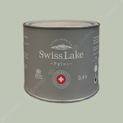 картинка Краска Swiss Lake Wall Comfort 7 цвет oasis №2460 от LIVING