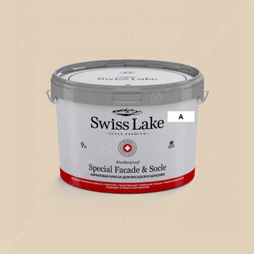 картинка Краска Swiss Lake Special Faсade & Socle цвет Sarcenet №871 от LIVING