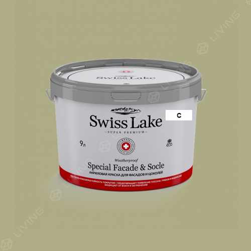 картинка Краска Swiss Lake Special Faсade & Socle цвет Marvel №2680 от LIVING
