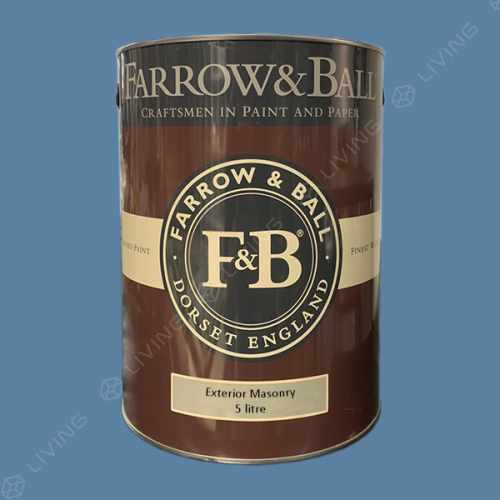 картинка Краска Farrow&Ball Exterior Masonry цвет Ultra Marine Blue №W29 от LIVING