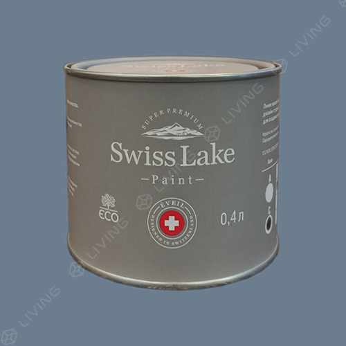 картинка Краска Swiss Lake Wall Comfort 7 цвет SUPERSTITION №2206 от LIVING