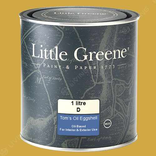 картинка Краска Little Greene Toms Oil Eggshell цвет Yellow-Pink №46 от LIVING