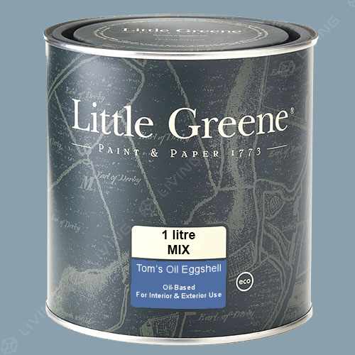 картинка Краска Little Greene Toms Oil Eggshell цвет Grey Stone №276 от LIVING