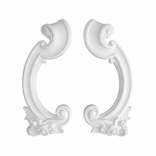 Волюта RODECOR Барокко, арт. 02109BR, 25 х 10,5 х 2 см.