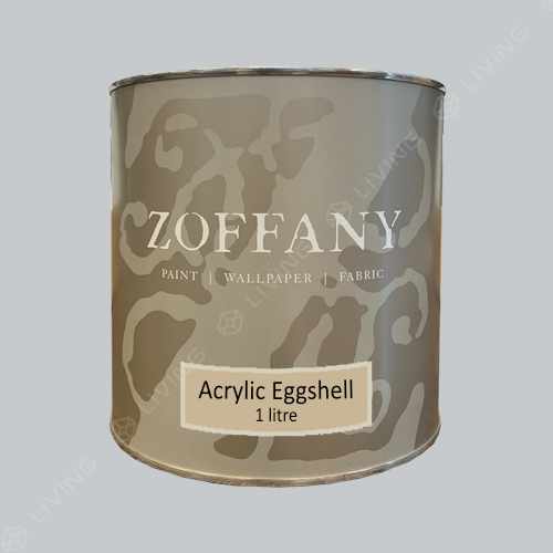 картинка Краска ZOFFANY Acrylic Eggshell цвет HALF QUARTZ GREY от LIVING