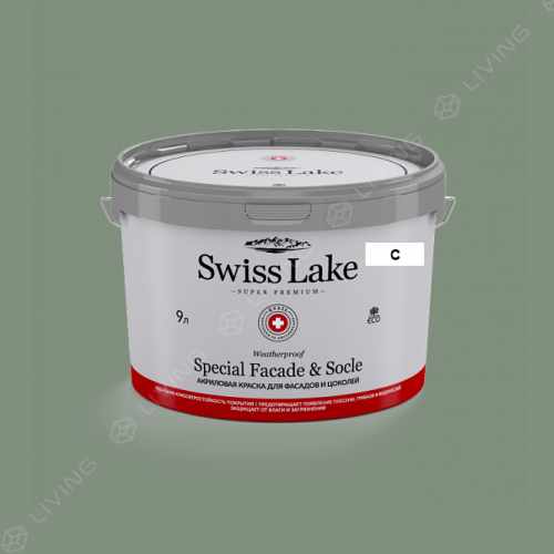 картинка Краска Swiss Lake Special Faсade & Socle цвет Molly May №2639 от LIVING