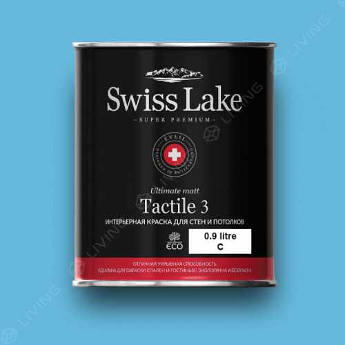 картинка Краска Swiss Lake Tactile 3 цвет cay №2137 от LIVING