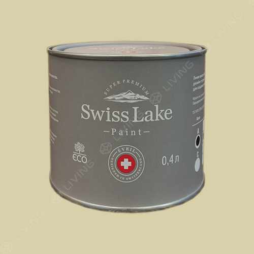картинка Краска Swiss Lake Wall Comfort 7 цвет lemon meringue №940 от LIVING