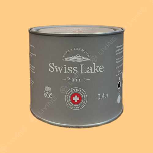 картинка Краска Swiss Lake Wall Comfort 7 цвет nacho cheese №1136 от LIVING