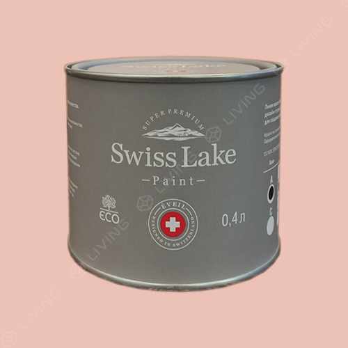 картинка Краска Swiss Lake Wall Comfort 7 цвет peach bloom №1552 от LIVING