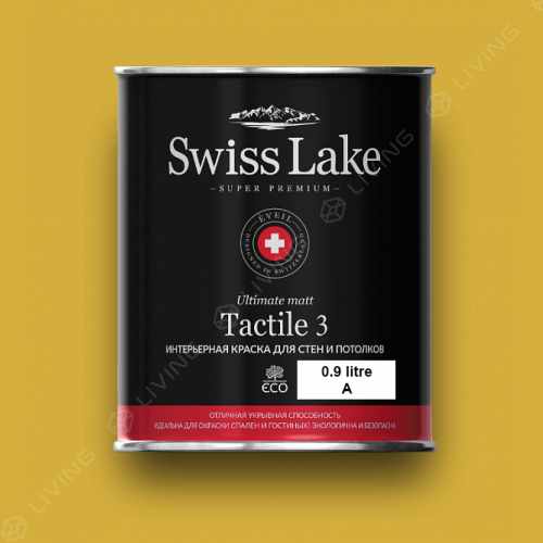 картинка Краска Swiss Lake Tactile 3 цвет ginger №1049 от LIVING