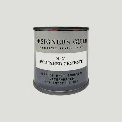 картинка Краска Designers Guild Perfect Matt Emulsion цвет POLISHED CEMENT №21 от LIVING