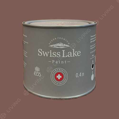 картинка Краска Swiss Lake Wall Comfort 7 цвет rich cooper №671 от LIVING