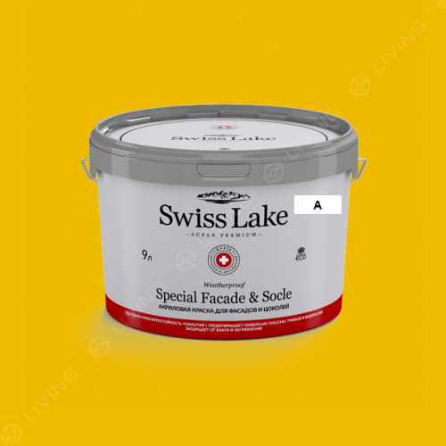 картинка Краска Swiss Lake Special Faсade & Socle цвет mango mix №980 от LIVING