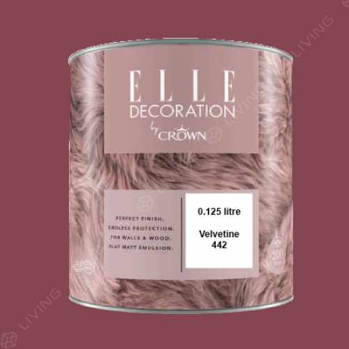 картинка Краска ELLE DECORATION FLAT цвет Velvetine №442 от LIVING