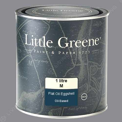 картинка Краска Little Greene Flat Oil Eggshell цвет Arquerite №250 от LIVING