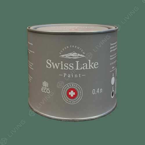 картинка Краска Swiss Lake Wall Comfort 7 цвет green dream №2655 от LIVING