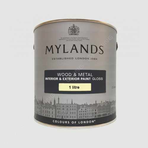 картинка Краска Mylands Wood&metal Gloss цвет Maugham White №2 от LIVING