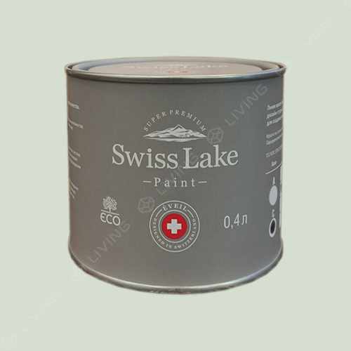 картинка Краска Swiss Lake Wall Comfort 7 цвет bay laurel №2458 от LIVING