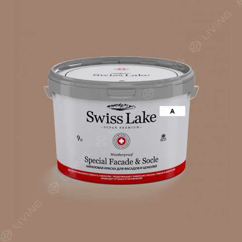 картинка Краска Swiss Lake Special Faсade & Socle цвет saucy style №798 от LIVING