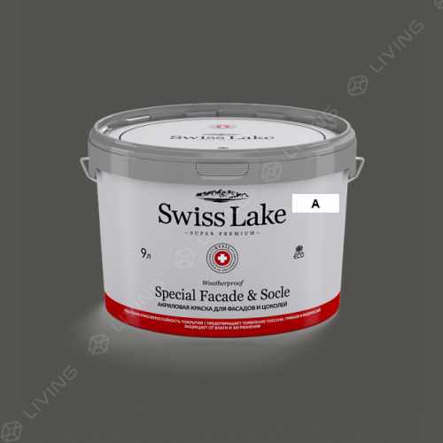картинка Краска Swiss Lake Special Faсade & Socle цвет grizzly №650 от LIVING