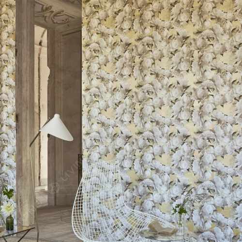 Обои Designers Guild, коллекция Foscari Fresco with paint Litho, арт. PDG1094-04, Великобритания