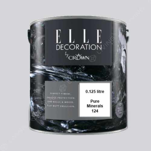 картинка Краска ELLE DECORATION FLAT цвет Pure Minerals №124 от LIVING