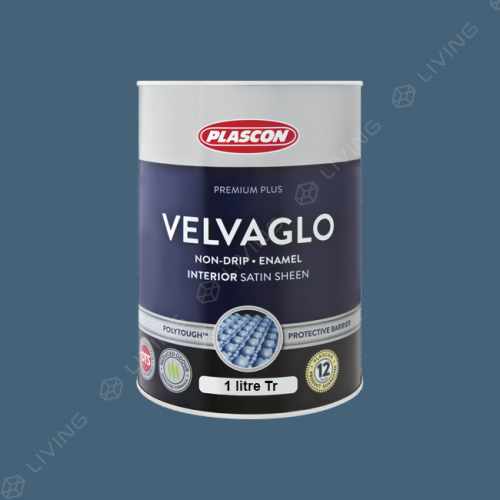картинка Краска Plascon VELVAGLO WB цвет Ocean Melody арт.B6-D1-2 от LIVING