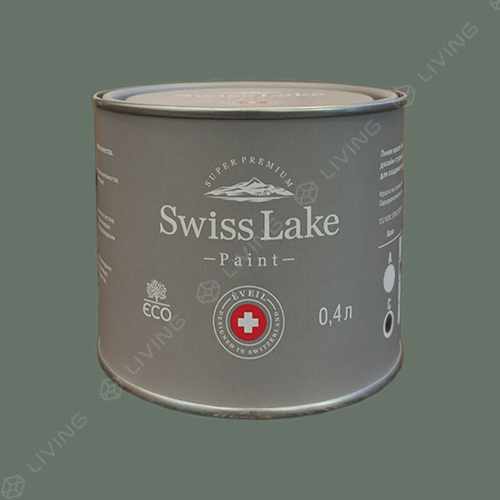 картинка Краска Swiss Lake Wall Comfort 7 цвет fir №2646 от LIVING