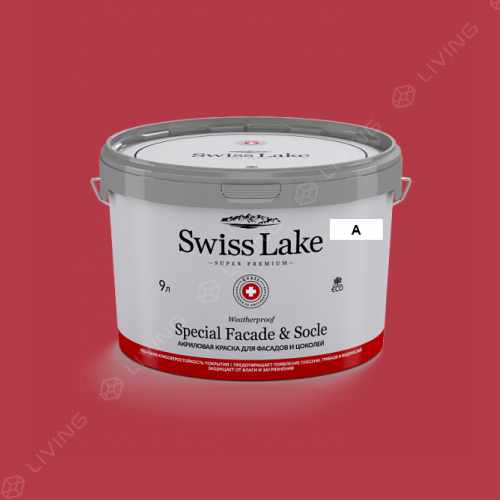 картинка Краска Swiss Lake Special Faсade & Socle цвет strawberry parfait №1437 от LIVING