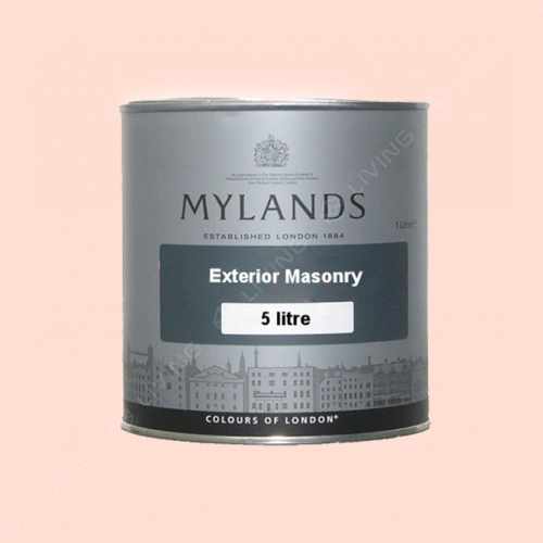 картинка Краска Mylands Exterior Masonry цвет Plamerston Pink №243 от LIVING