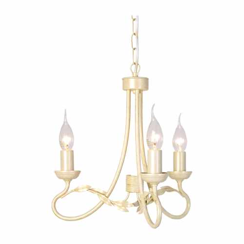 картинка Люстра Elstead Lighting коллекция Olivia, арт. OV3-IVORY-GOLD (кремовый) от LIVING